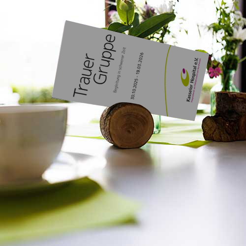 Trauergruppe beim Kasseler Hospital e.V. Download Flyer